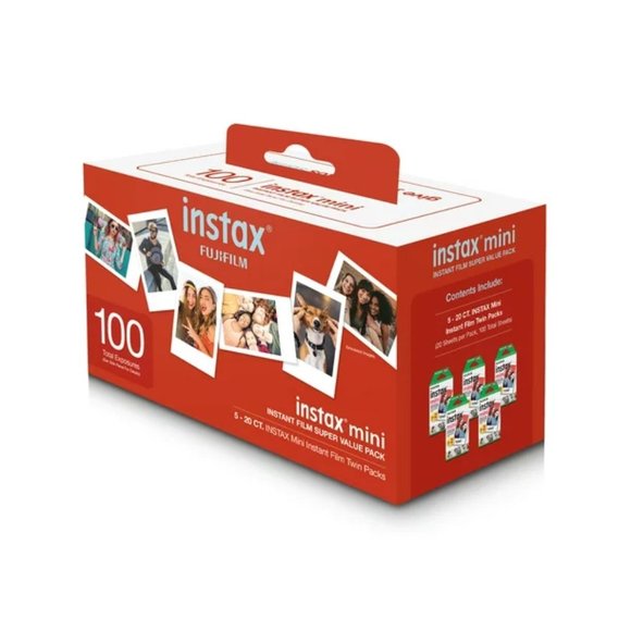 Fujifilm Instax Mini Film Super Value Pack (100 Film Pack) - Picture 3 of 7